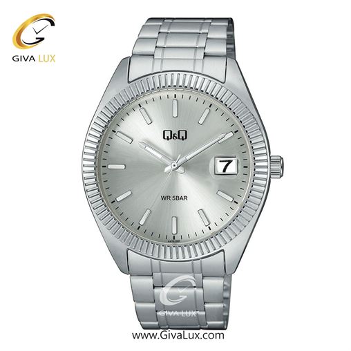 ساعت مچی اورجینال مردانه کیو اند کیو Q&Q نقره ای | نقره ای| نقره ای| کد رفرنس A476J201Y