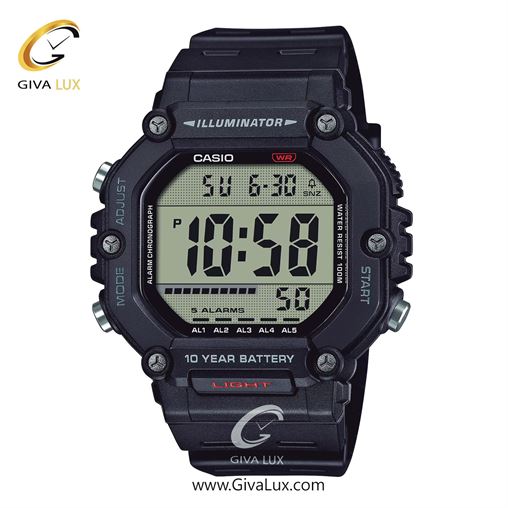 ساعت مچی اورجینال اسپرت-مردانه کاسیو Casio مشکی | مشکی| مشکی| کد رفرنس AE-1600H-1AVDF