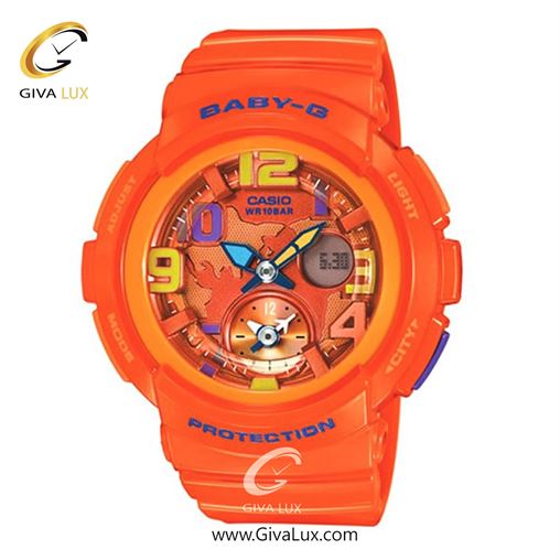 ساعت مچی اورجینال زنانه کاسیو Casio دو زمانه زرد | زرد| سفید| کد رفرنس جی شاک G-Shock BGA-180-9BDR BGA-190-4BDR.jpg
