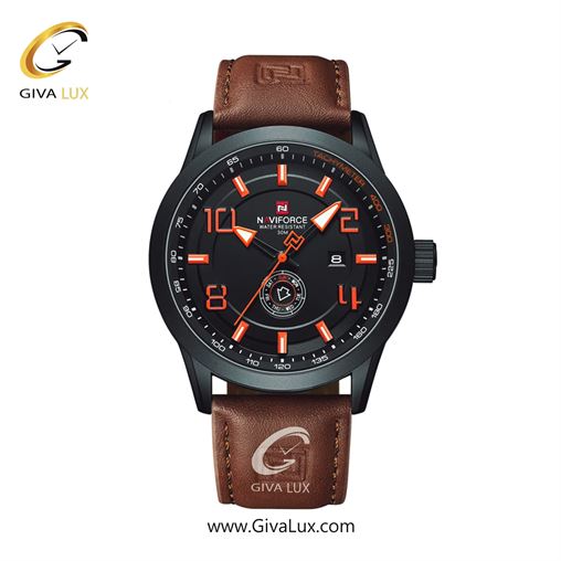 ساعت مچی مردانه تک موتوره بند پی یو مشکی ناوی فورس (نیوی فورس) NF9229 B/O/O  BOO.jpg