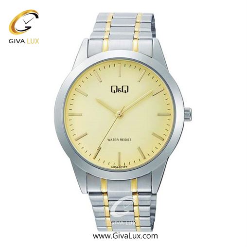 ساعت مچی اورجینال مردانه کیو اند کیو Q&Q نقره ای | نقره ای-طلایی| طلایی| کد رفرنس C00A-011PY