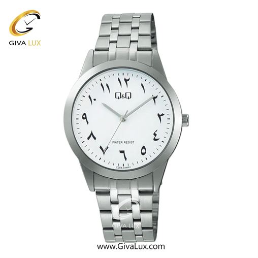 ساعت مچی اورجینال مردانه کیو اند کیو Q&Q نقره ای | نقره ای| سفید| کد رفرنس C00A-014PY