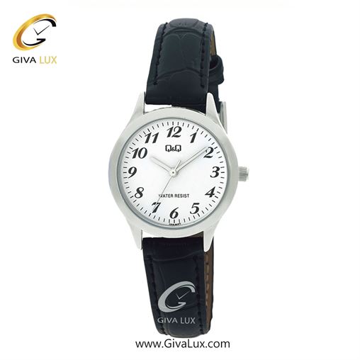 ساعت مچی اورجینال زنانه کیو اند کیو Q&Q نقره ای | مشکی| سفید| کد رفرنس C01A-007PY