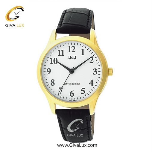 ساعت مچی اورجینال مردانه کیو اند کیو Q&Q طلایی | مشکی| سفید| کد رفرنس C02A-008PY