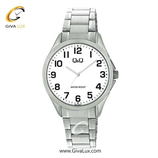 ساعت مچی اورجینال مردانه کیو اند کیو Q&Q نقره ای | نقره ای| سفید| کد رفرنس C04A-003PY