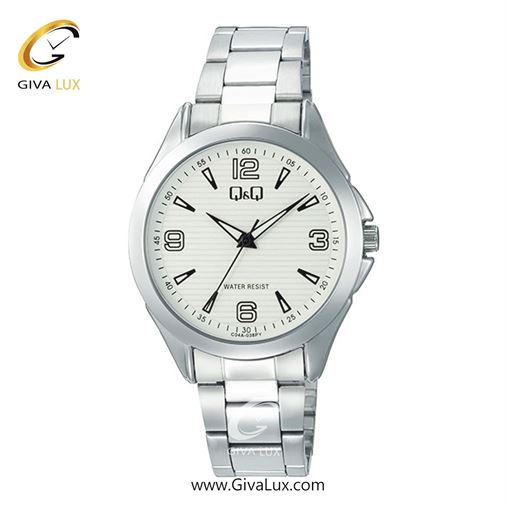 ساعت مچی اورجینال مردانه کیو اند کیو Q&Q نقره ای | نقره ای| سفید| کد رفرنس C04A-038PY