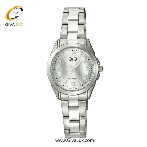 ساعت مچی اورجینال زنانه کیو اند کیو Q&Q نقره ای | نقره ای| نقره ای| کد رفرنس C05A-014PY