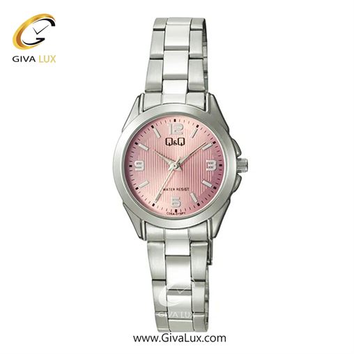 ساعت مچی اورجینال زنانه کیو اند کیو Q&Q نقره ای | نقره ای| صورتی| کد رفرنس C05A-015PY