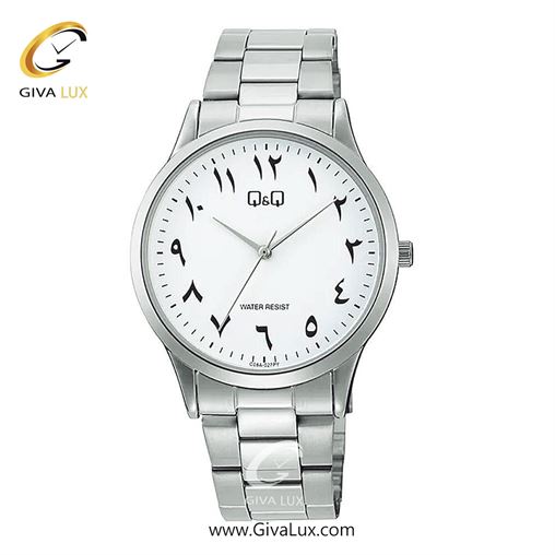 ساعت مچی اورجینال مردانه کیو اند کیو Q&Q نقره ای | نقره ای| سفید| کد رفرنس C08A-027PY