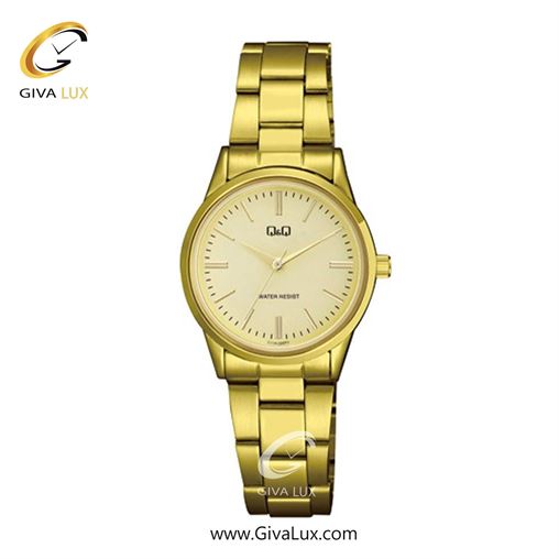 ساعت مچی اورجینال زنانه کیو اند کیو Q&Q  نقره ای | طلایی-نقره ای| مشکی| کد رفرنس C11A-006PY C11A-008PY.jpg