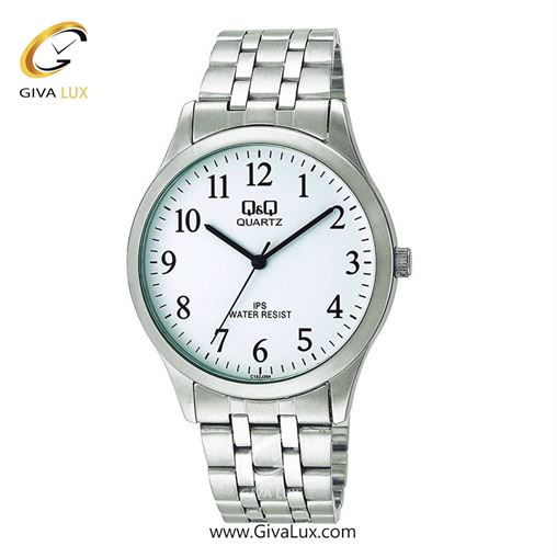 ساعت مچی اورجینال مردانه کیو اند کیو Q&Q نقره ای | نقره ای| سفید| کد رفرنس C152J204Y