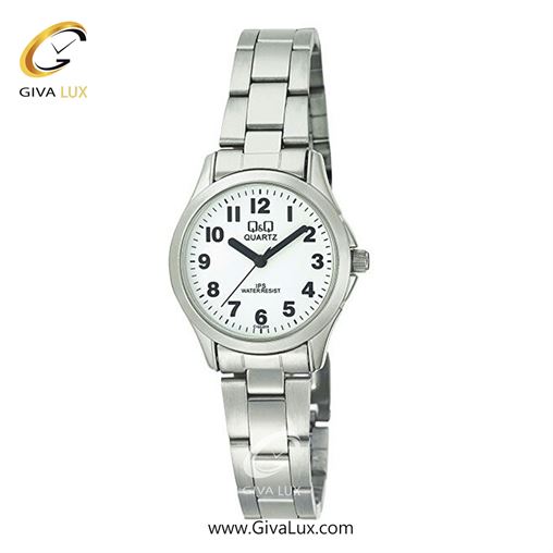 ساعت مچی اورجینال زنانه کیو اند کیو Q&Q نقره ای | نقره ای| سفید| کد رفرنس C193J204Y