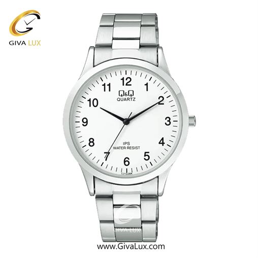 ساعت مچی اورجینال مردانه کیو اند کیو Q&Q نقره ای | نقره ای| سفید| کد رفرنس C212J204Y