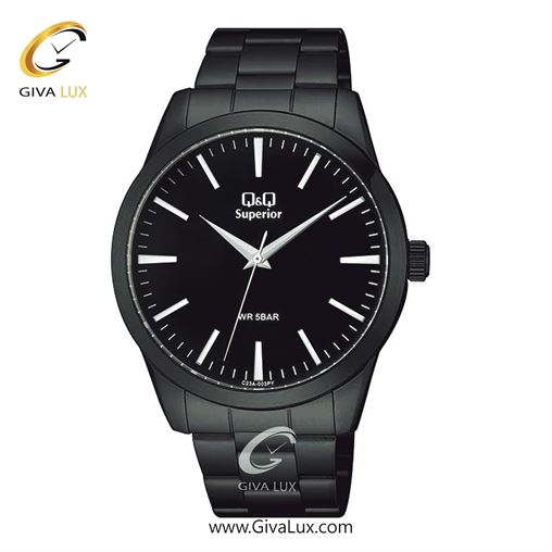 ساعت مچی اورجینال کیو اند کیو مردانه مشکی | مشکی | مشکی | کد رفرنس C23A003PY