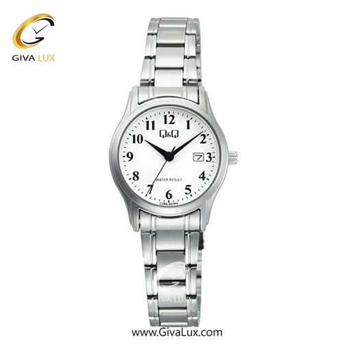 ساعت مچی اورجینال کیو اند کیو زنانه طلایی | طلایی | سفید | کد رفرنس Q01A002PY C28A001PY.jpg