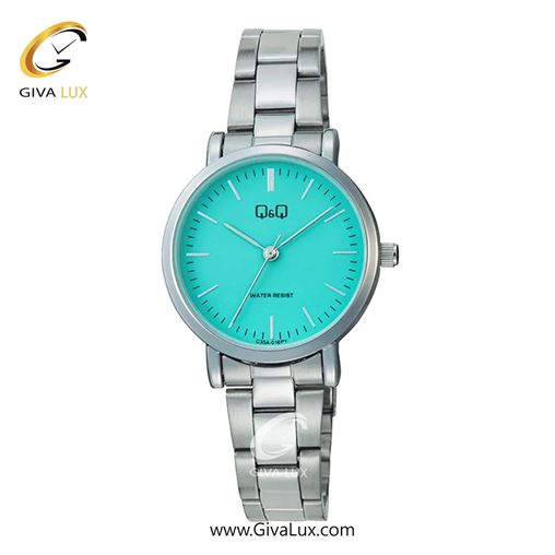 ساعت مچی اورجینال کیو اند کیو زنانه نقره ای | نقره ای | آبی | کد رفرنس C35A016PY