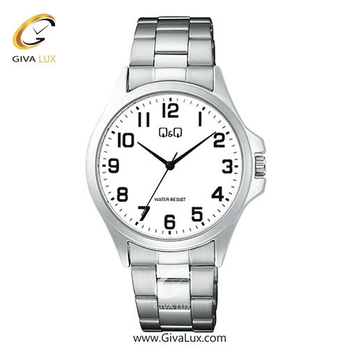 ساعت مچی اورجینال مردانه کیو اند کیو Q&Q نقره ای | نقره ای| سفید| کد رفرنس C36A-005PY