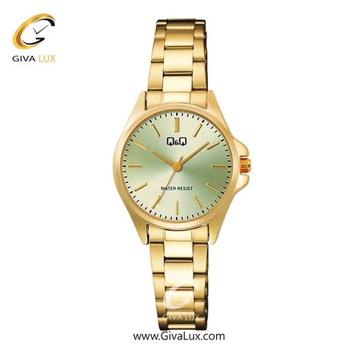 ساعت مچی اورجینال کیو اند کیو زنانه طلایی | طلایی | طلایی | کد رفرنس C37A002PY