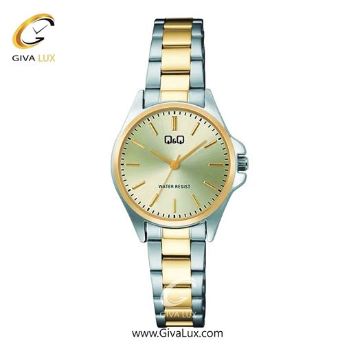 ساعت مچی اورجینال کیو اند کیو زنانه نقره ای | طلایی-نقره ای | نقره ای | کد رفرنس C37A008PY