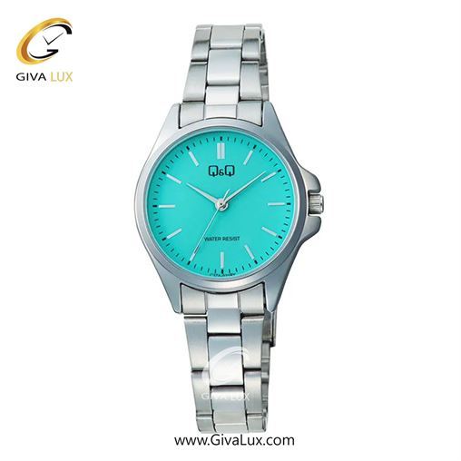 ساعت مچی اورجینال کیو اند کیو زنانه نقره ای | نقره ای | آبی | کد رفرنس C37A021PY