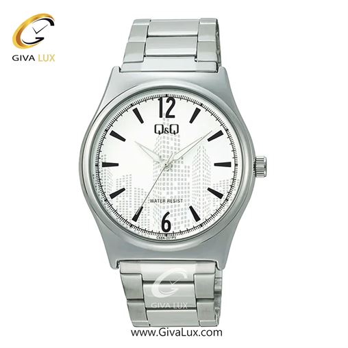 ساعت مچی اورجینال مردانه کیو اند کیو Q&Q نقره ای | نقره ای| سفید| کد رفرنس C68A-001PY