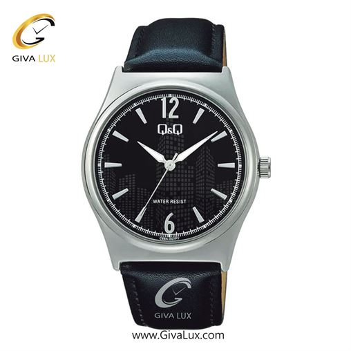 ساعت مچی اورجینال مردانه کیو اند کیو Q&Q نقره ای | مشکی| مشکی| کد رفرنس C68A-007PY