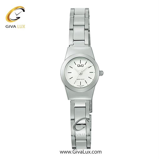 ساعت مچی اورجینال زنانه کیو اند کیو Q&Q  نقره ای | نقره ای| سفید| کد رفرنس C215J204Y C74A-002PY.jpg