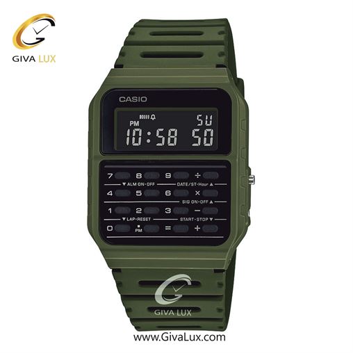 ساعت مچی اورجینال مردانه کاسیو Casio سبز | سبز| مشکی-سبز| کد رفرنس CA-53WF-3BDF
