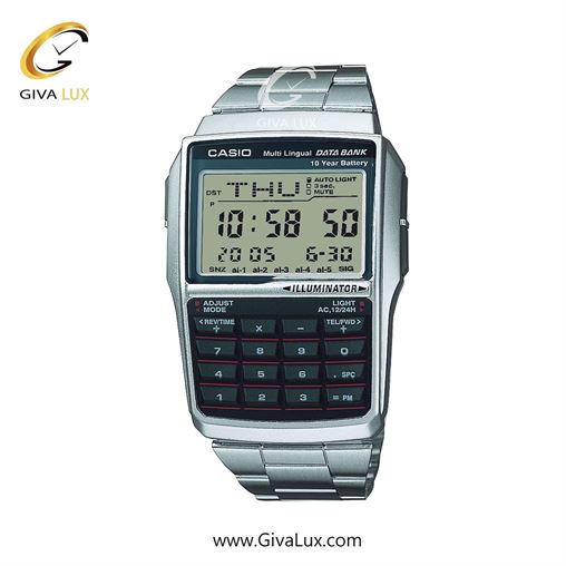 ساعت مچی اورجینال مردانه کاسیو Casio نقره ای | نقره ای| طوسی| کد رفرنس DBC-32D-1A
