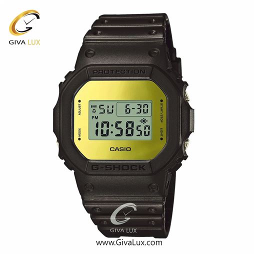 ساعت مچی اورجینال مردانه کاسیو Casio مشکی | مشکی| زرد| کد رفرنس جی شاک G-Shock DW-5600BBMB-1DR