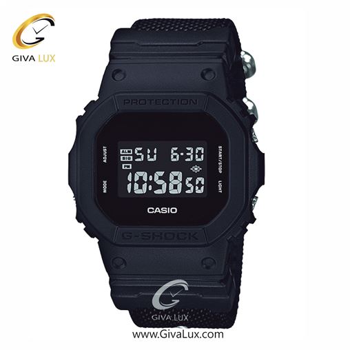 ساعت مچی اورجینال مردانه کاسیو Casio مشکی | مشکی| مشکی| کد رفرنس جی شاک G-Shock DW-5600BBN-1DR