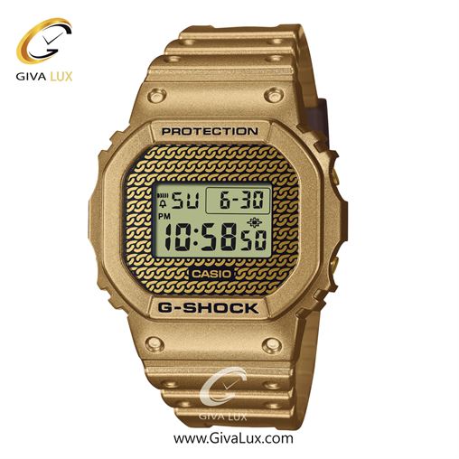ساعت مچی اورجینال مردانه کاسیو Casio طلایی | طلایی| مشکی-طلایی| کد رفرنس جی شاک G-Shock DWE-5600HG-1DR
