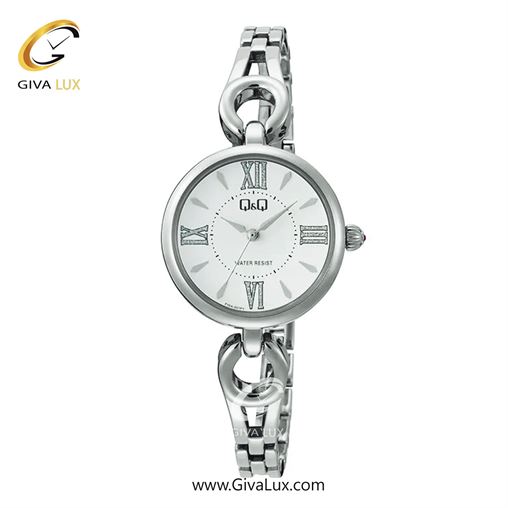 ساعت مچی اورجینال کیو اند کیو زنانه نقره ای | نقره ای | سفید | کد رفرنس F10A001PY