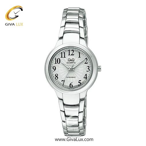 ساعت مچی اورجینال زنانه کیو اند کیو Q&Q نقره ای | نقره ای| سفید| کد رفرنس F499J204Y