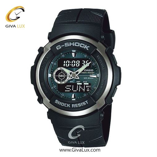 ساعت مچی اورجینال مردانه کاسیو Casio مشکی | مشکی| مشکی| کد رفرنس جی شاک G-Shock DW-9052GBX-1A9 G-300-3AVHDR.jpg