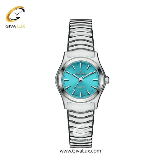 ساعت مچی اورجینال زنانه گرناویک نقره ای | نقره ای| آبی| کد رفرنس G515