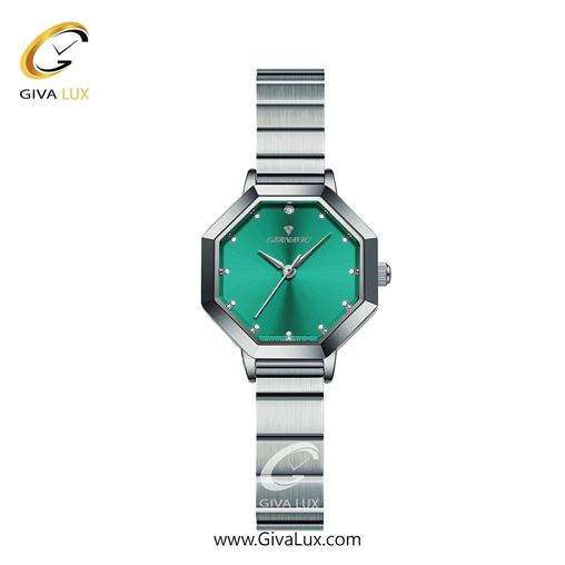 ساعت مچی اورجینال زنانه گرناویک نقره ای | نقره ای| سبز| کد رفرنس G520