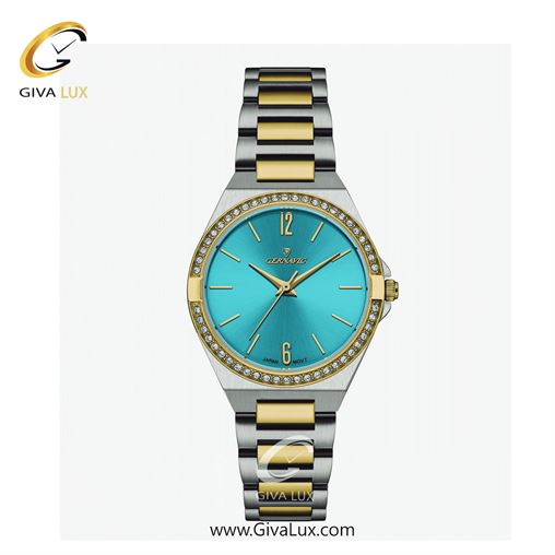 ساعت مچی اورجینال زنانه گرناویک طلایی-نقره ای | نقره ای-طلایی| آبی| کد رفرنس G523