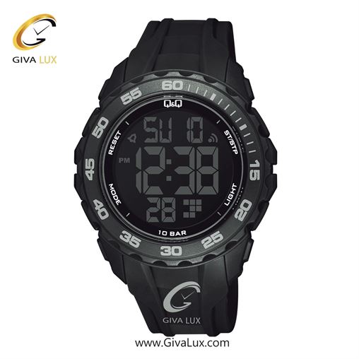 ساعت مچی اورجینال مردانه کیو اند کیو Q&Q مشکی | مشکی| مشکی| کد رفرنس G06A-005VY