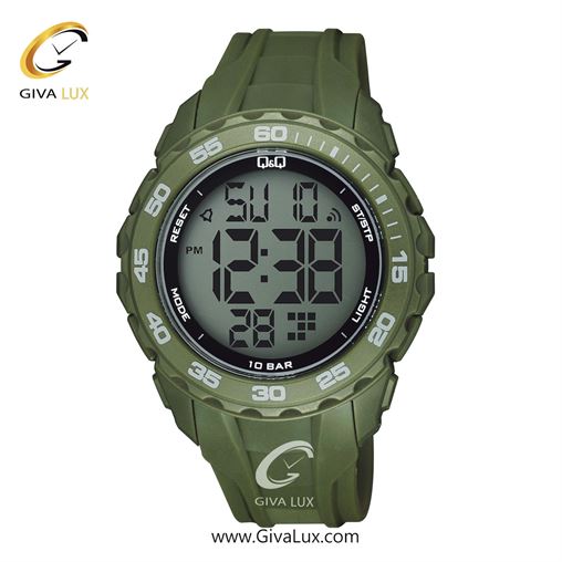 ساعت مچی اورجینال مردانه کیو اند کیو Q&Q سبز | سبز| مشکی| کد رفرنس G06A-009VY