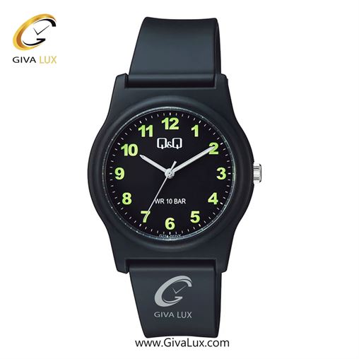 ساعت مچی اورجینال مردانه کیو اند کیو Q&Q مشکی | مشکی| مشکی| کد رفرنس G22A-002VY