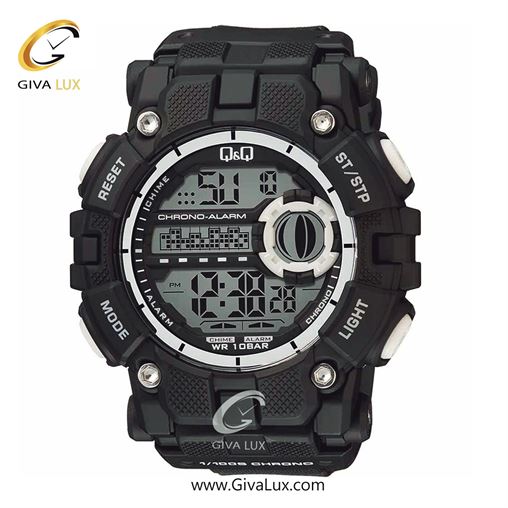 ساعت مچی اورجینال مردانه کیو اند کیو Q&Q مشکی | مشکی| مشکی| کد رفرنس G27A-001VY