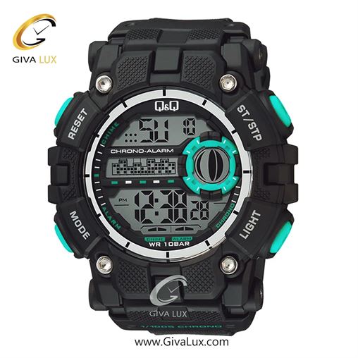 ساعت مچی اورجینال مردانه کیو اند کیو Q&Q مشکی | مشکی| مشکی| کد رفرنس G27A-005VY