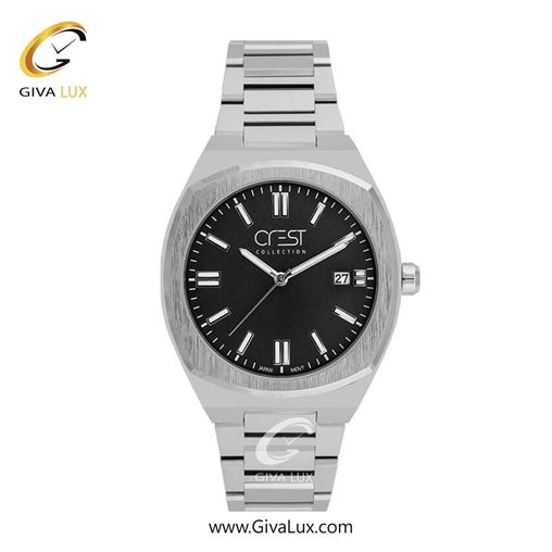 ساعت مچی اورجینال مردانه کرست نقره ای | نقره ای| سبز| کد رفرنس Crest 6292-1 G6292-2.jpg