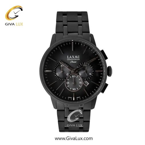 ساعت مچی اورجینال مردانه لاکسمی سه موتوره کرنوگراف رزگلد | مشکی| مشکی| کد رفرنس 8119-1G G8119-2.jpg