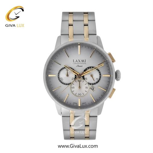 ساعت مچی اورجینال مردانه لاکسمی سه موتوره کرنوگراف نقره ای | نقره ای| نقره ای| کد رفرنس 8119-4G G8119-5.jpg