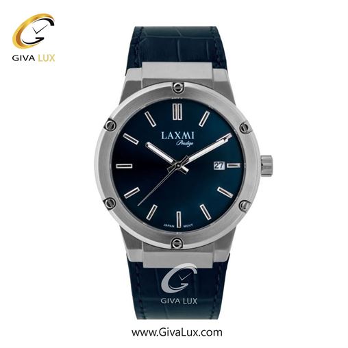 ساعت مچی اورجینال مردانه لاکسمی نقره ای | سرمه ای| سرمه ای| کد رفرنس 8126-1G