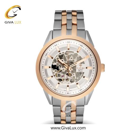 ساعت مچی اورجینال مردانه لاکسمی رزگلد | رزگلد-نقره ای| مشکی| کد رفرنس 8150-4G G8514-3.jpg