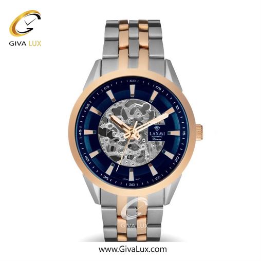 ساعت مچی اورجینال مردانه لاکسمی رزگلد | نقره ای-رزگلد| قهوه ای| کد رفرنس 8514-6G G8514-8.jpg