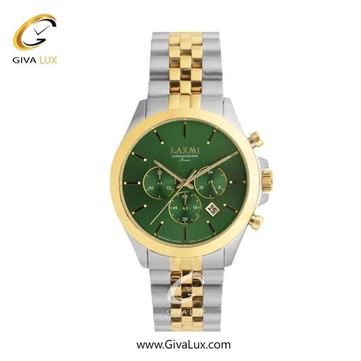 ساعت مچی اورجینال مردانه لاکسمی سه موتوره کرنوگراف طلایی | طلایی-نقره ای| طلایی| کد رفرنس 8517-3G G8517-4.jpg